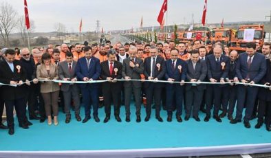 Bakan Uraloğlu açıkladı: 12 dakikalık yol 3 dakikaya indi