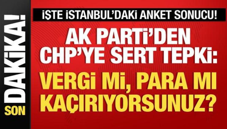 AK Parti İstanbul İl Başkanı Kabaktepe’den CHP’ye tepki: Para mı kaçırıyorsunuz?