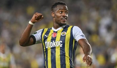 Fenerbahçe bu sezon Batshuayi’nin gol attığı maçlarda puan kaybetmedi
