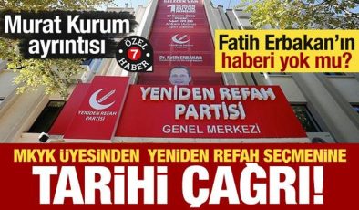 Yeniden Refah’ın MKYK üyesi Akyüz’den kritik ‘Murat Kurum’ çağrısı!