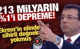 Yüzde 5’lik deprem bütçesini yüzde 1’e indirdi! “Ekrem’in elinde sihirli değnek yok”
