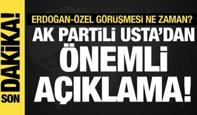 Erdoğan-Özel görüşmesinde neler konuşulacak? AK Partili Usta’dan önemli açıklama
