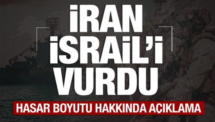 İran’dan İsrail’e İHA saldırısı! Verilen hasar hakkında İsrail’den açıklama
