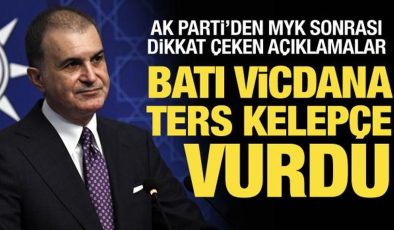 AK Parti’de MYK toplantısı sona erdi: Ömer Çelik’ten önemli açıklamalar