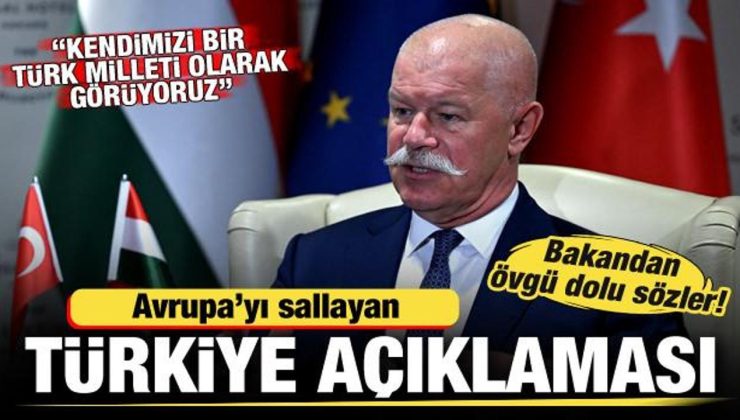 Avrupa’yı sallayan Türkiye açıklaması: Kendimizi bir Türk milleti olarak görüyoruz