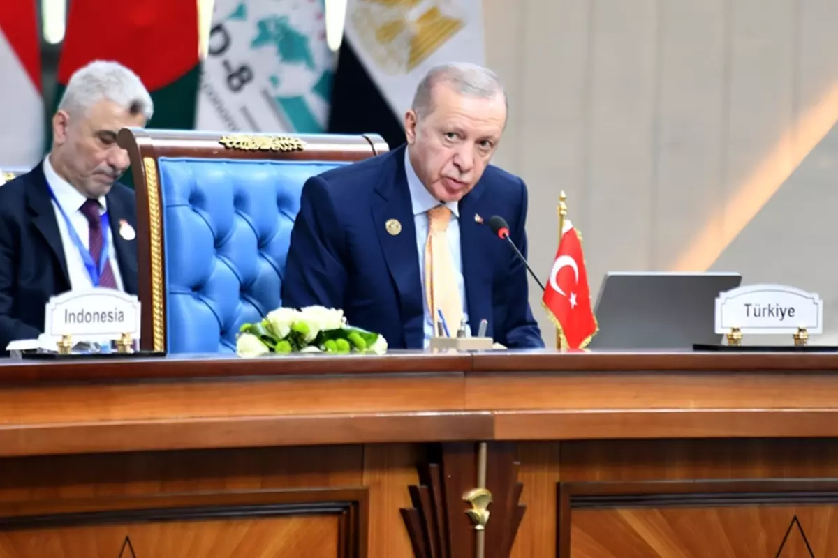 Cumhurbaşkanı Erdoğan’dan D-8 Zirvesi’nde “Suriye” mesajı